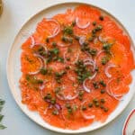 Laksecarpaccio