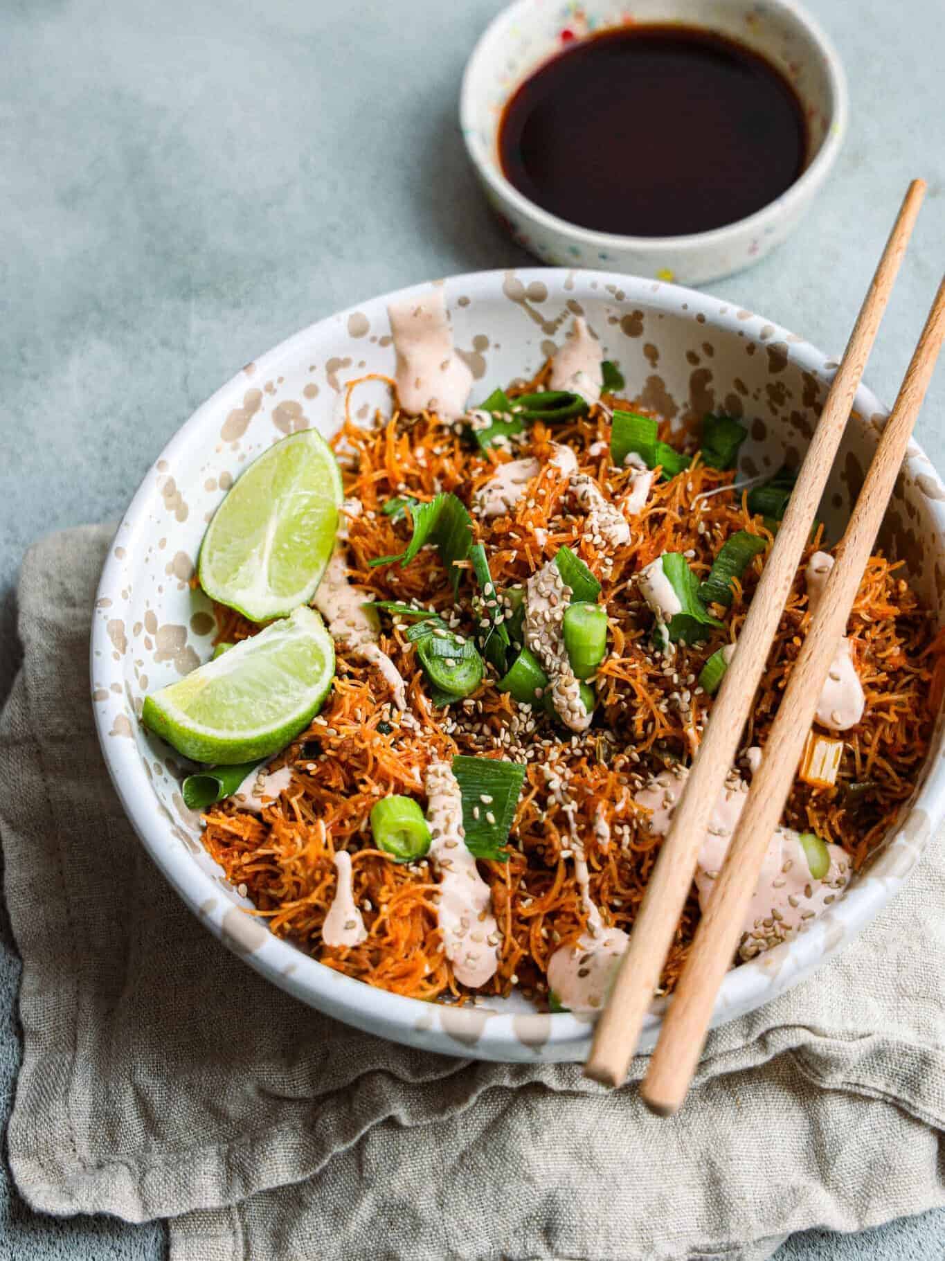 Korean noodle bowl