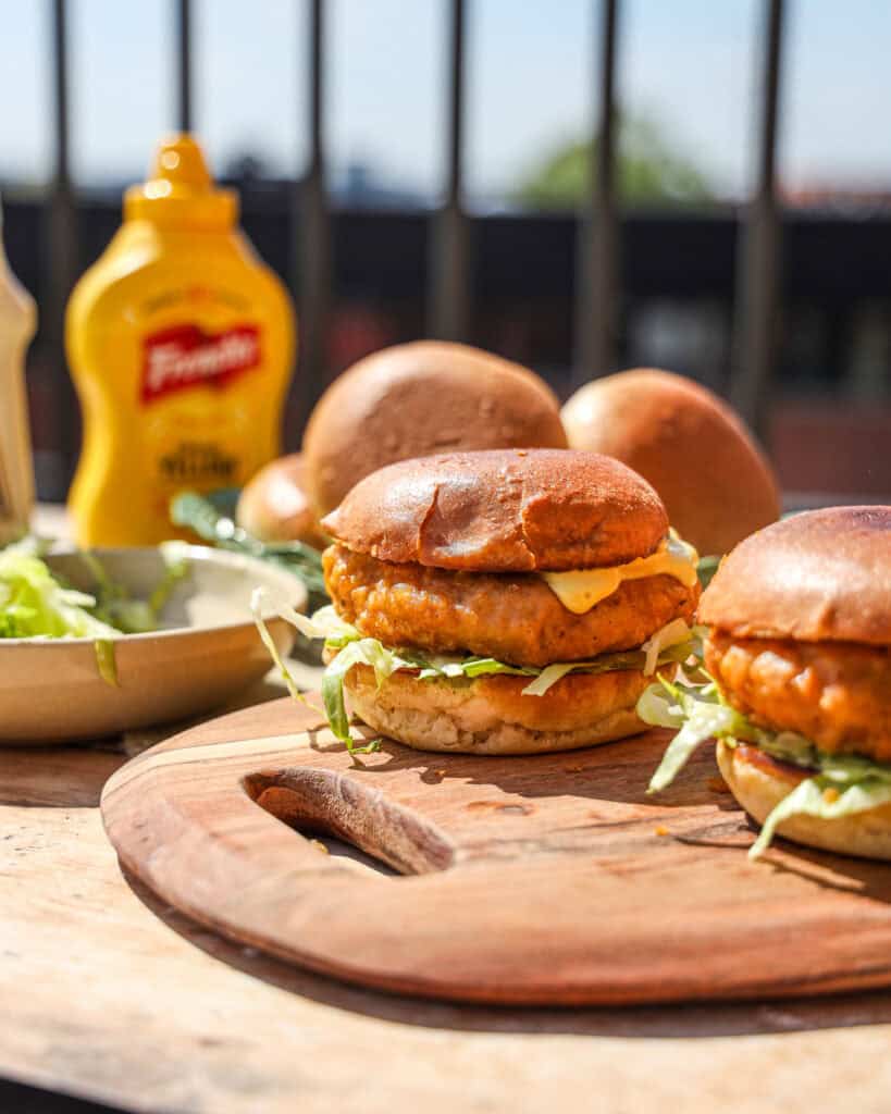 McChicken burger
