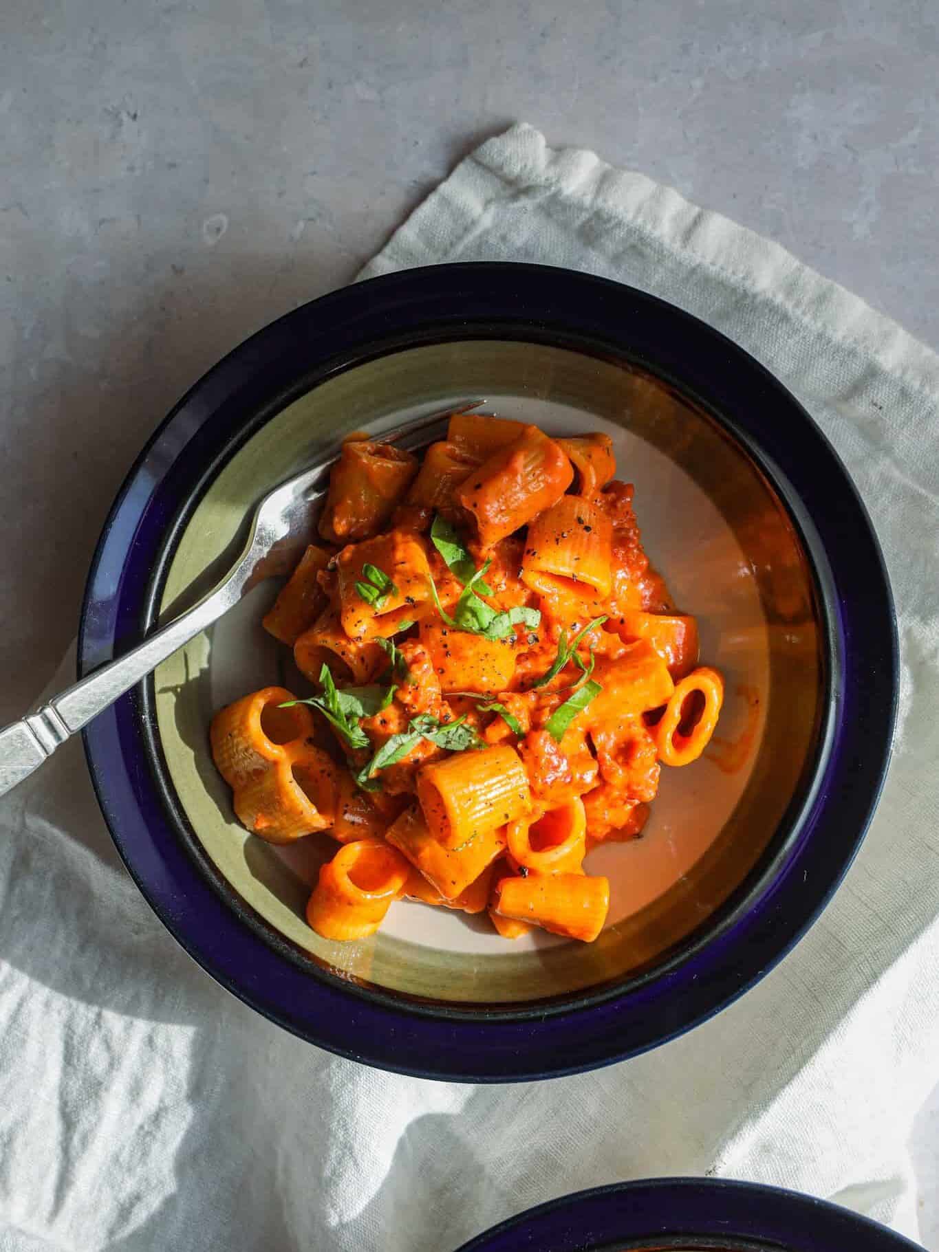 pasta med salsiccia