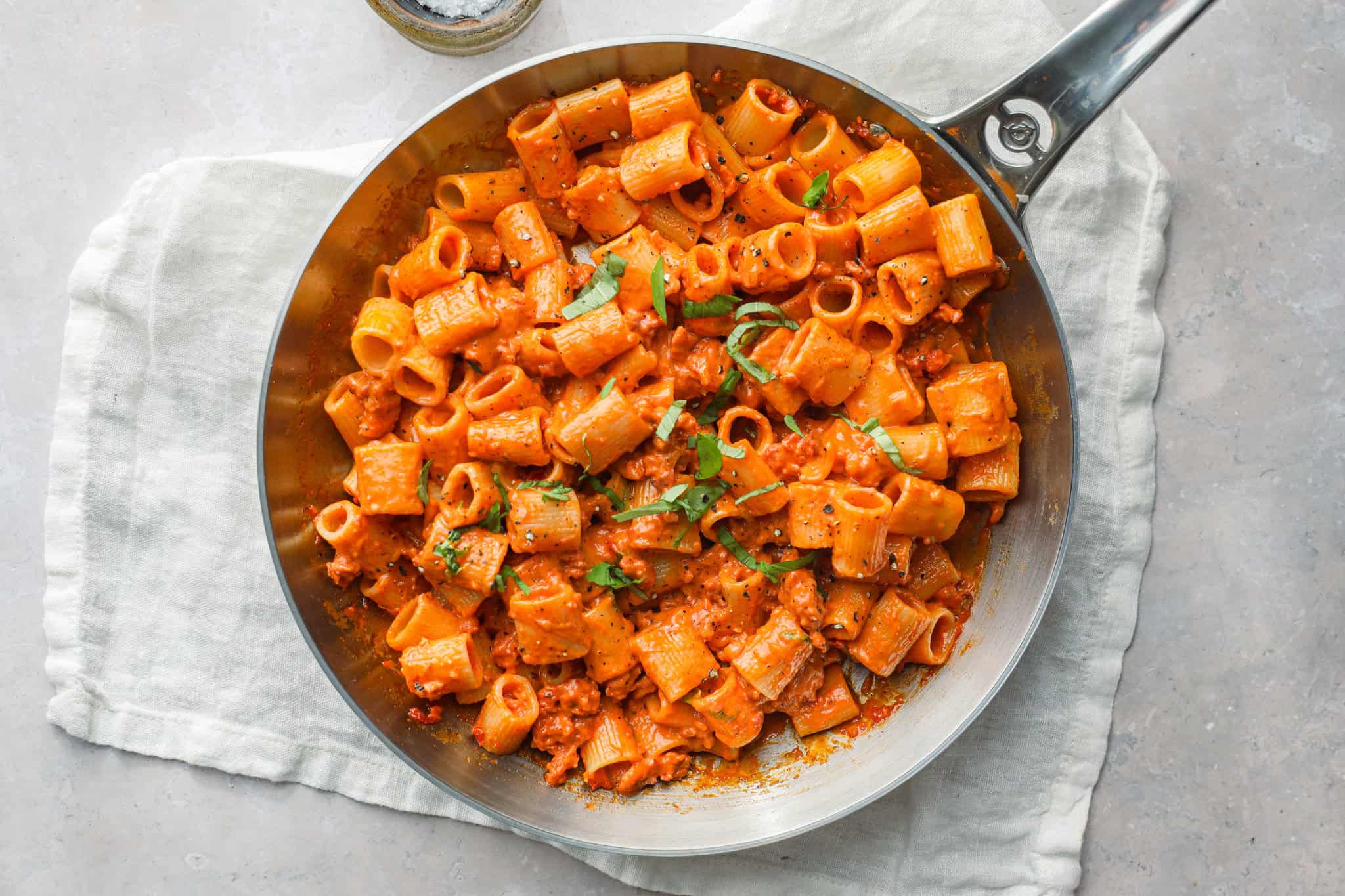 pasta med salsiccia