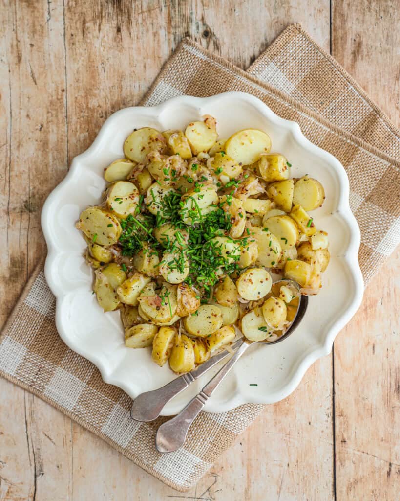 Varm kartoffelsalat