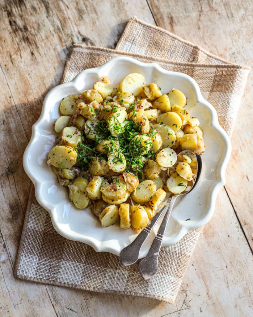 Varm kartoffelsalat