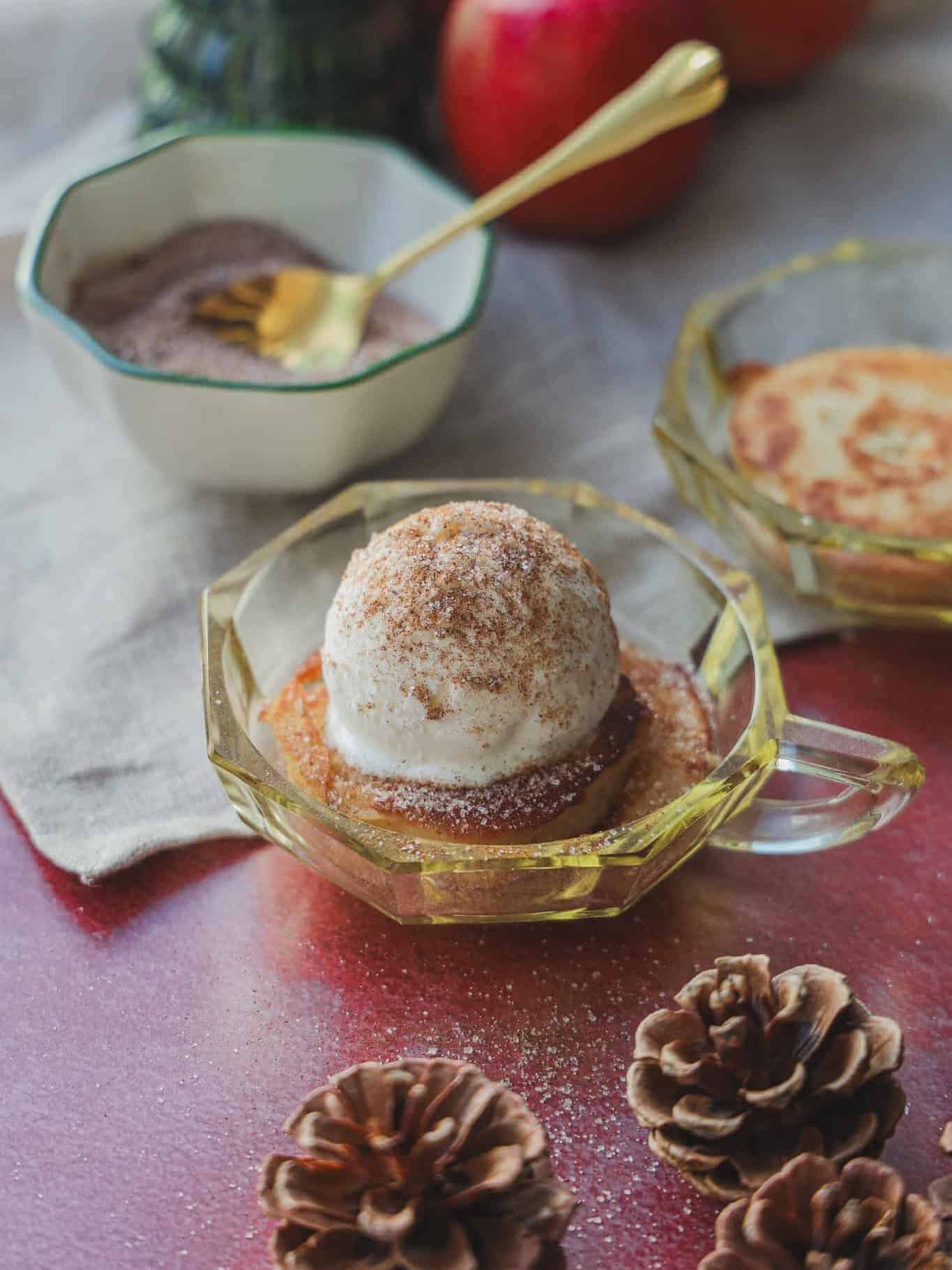 Æblepandekager