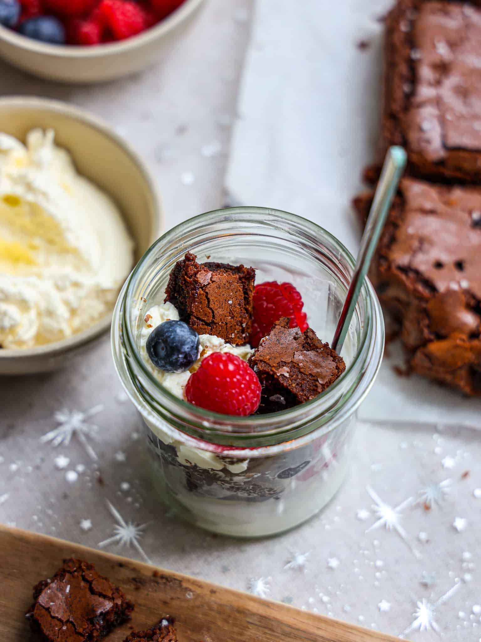 Brownie Trifli