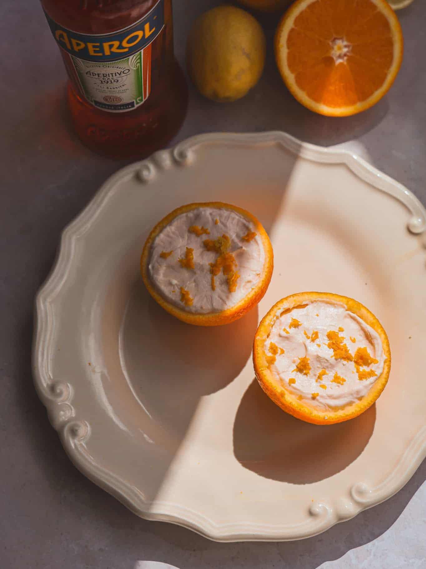 Aperol Spritz Mousse
