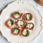 Parmarulle med mozzarella