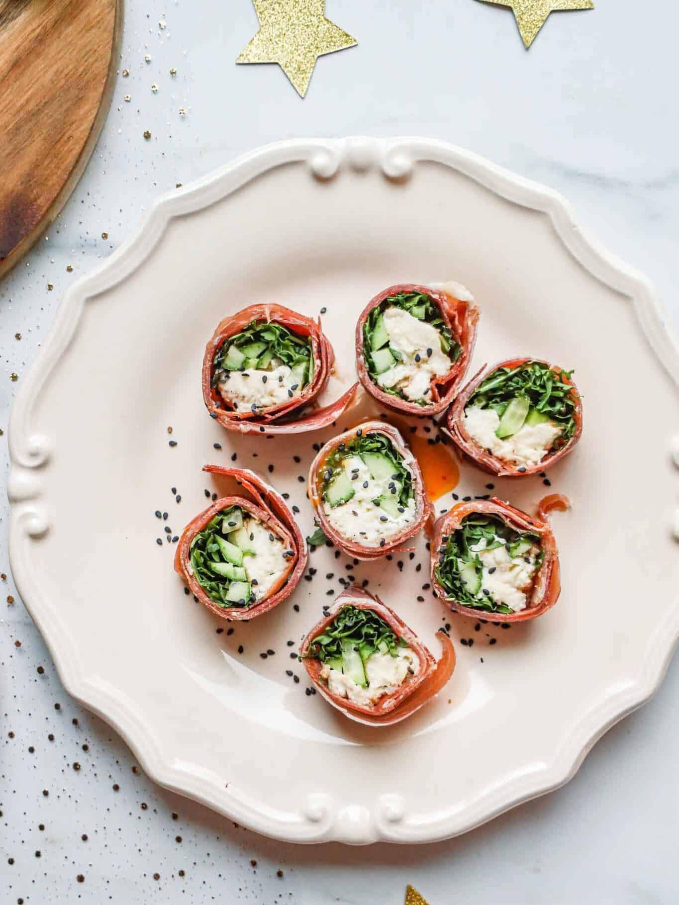 Parmarulle med mozzarella