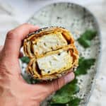 Bagt feta med honning