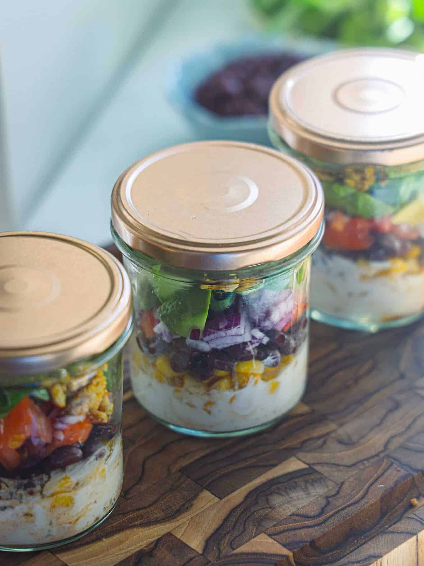 mexi salat i glas