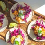 tacos med crispy blomkål