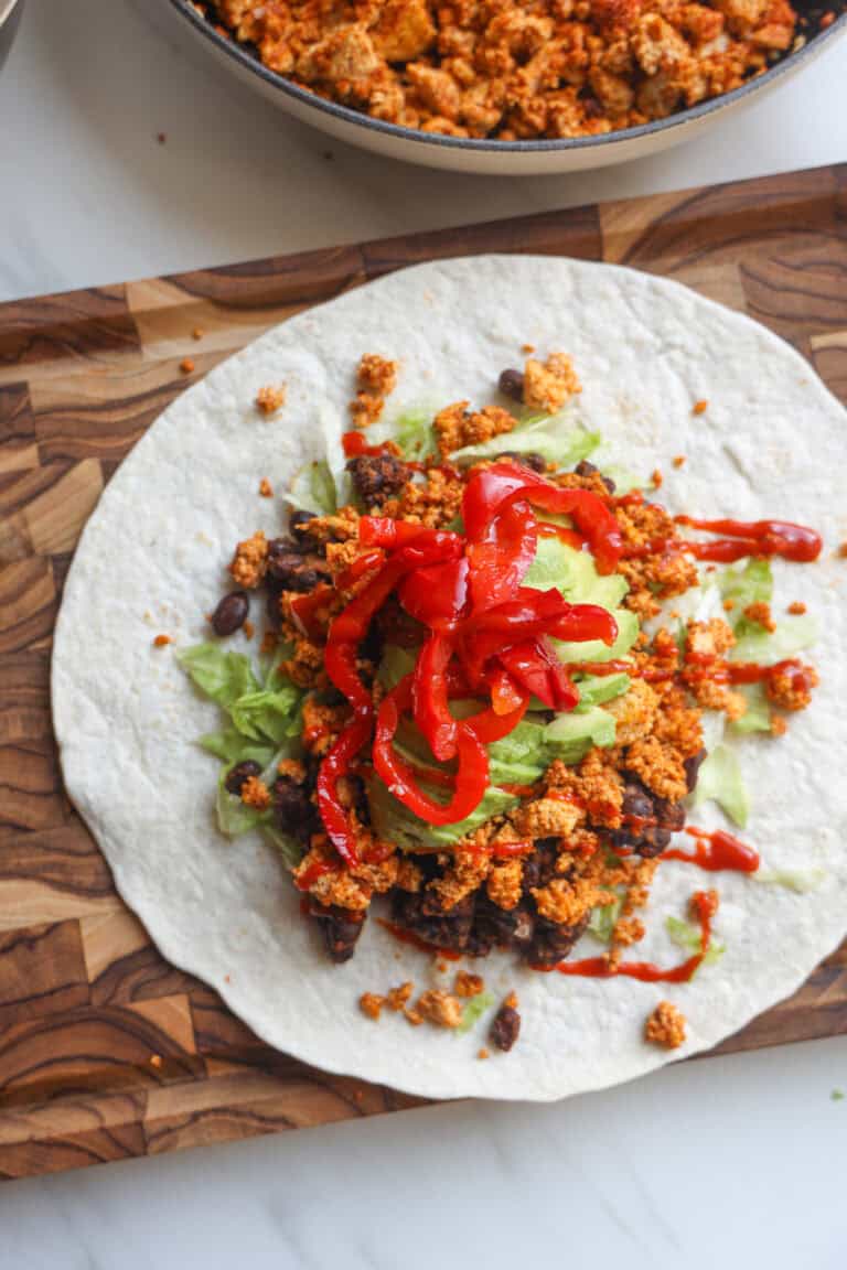 burrito med tofu