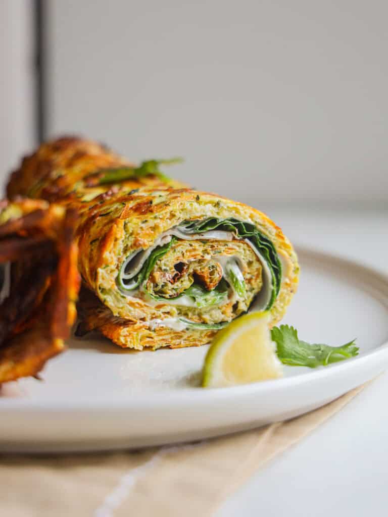 Wrap med gulerod og squash