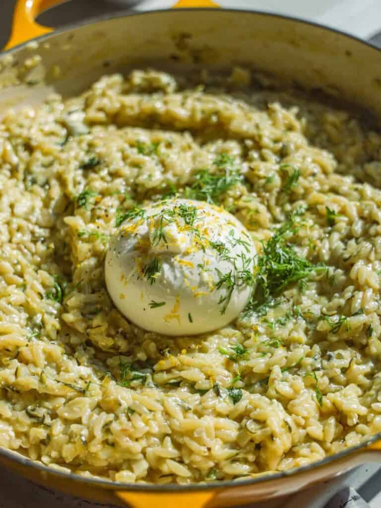 Cremet orzo med citorn