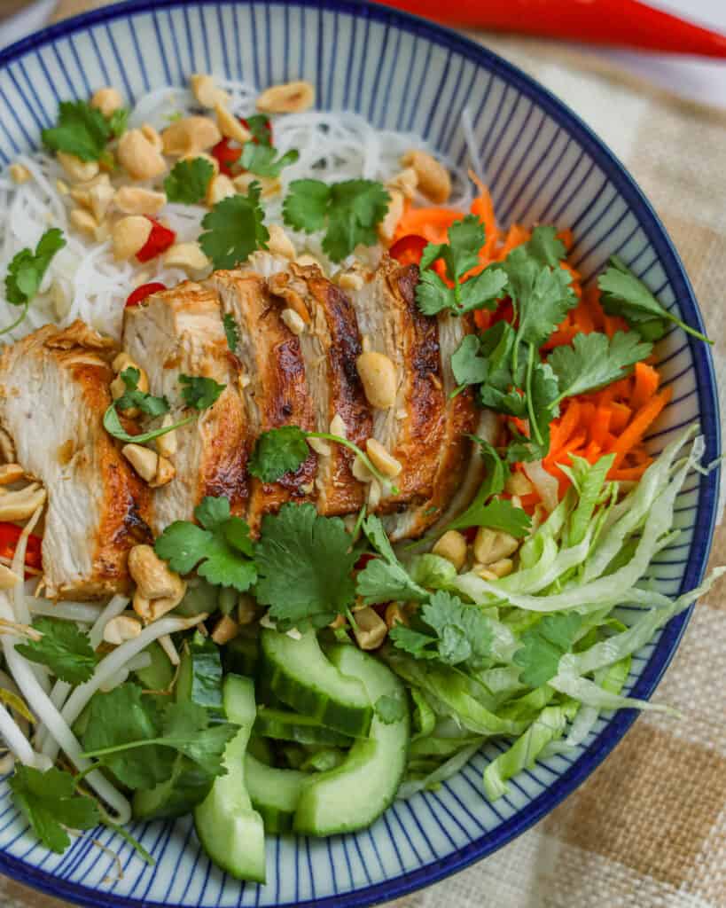 Vietnamesisk nudelsalat