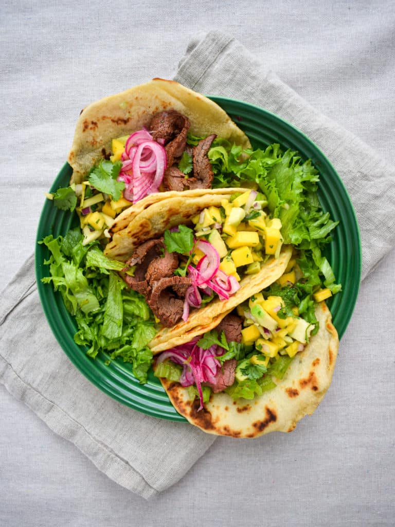 steak tacos