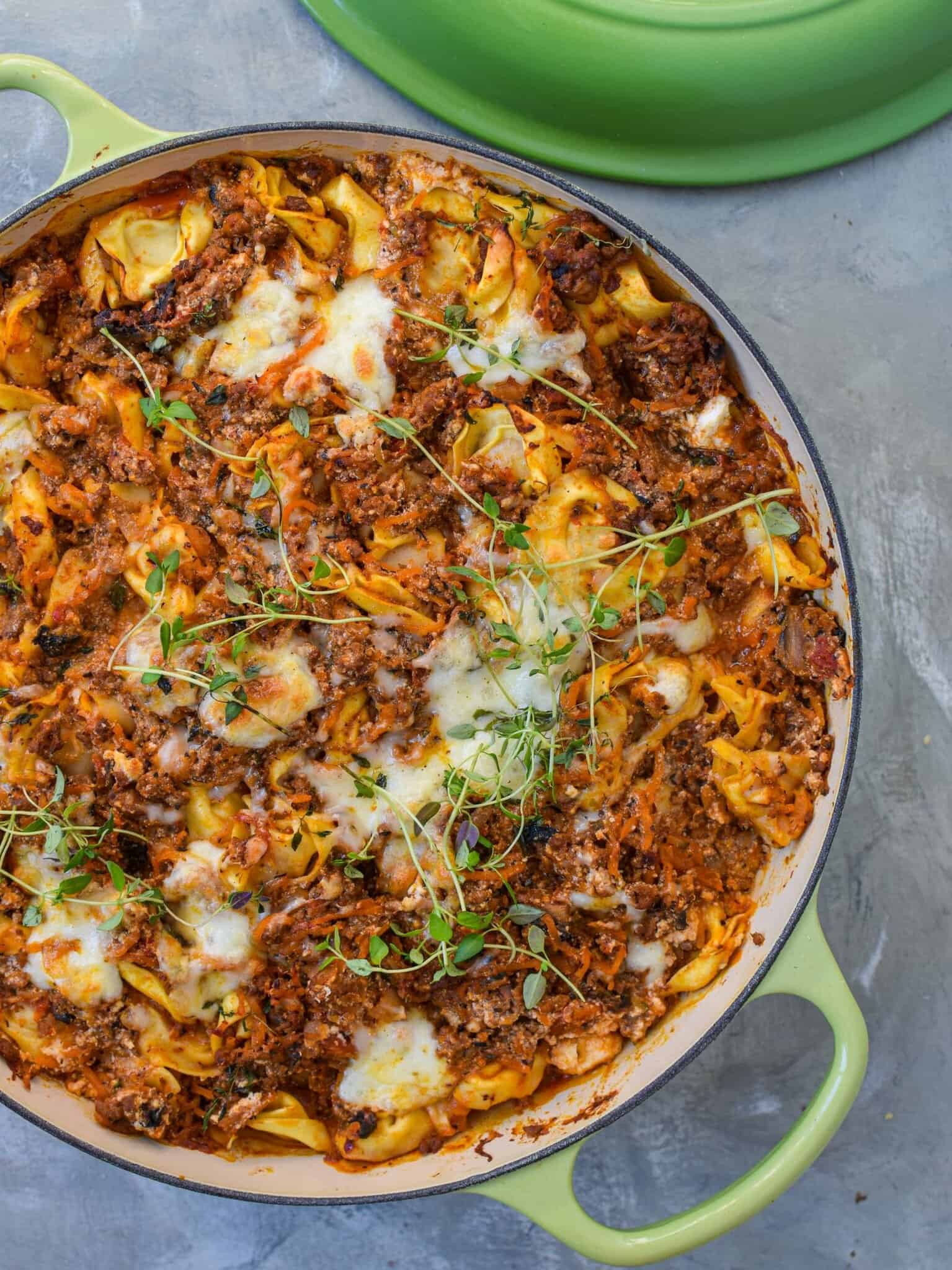 Tortellini bolognese
