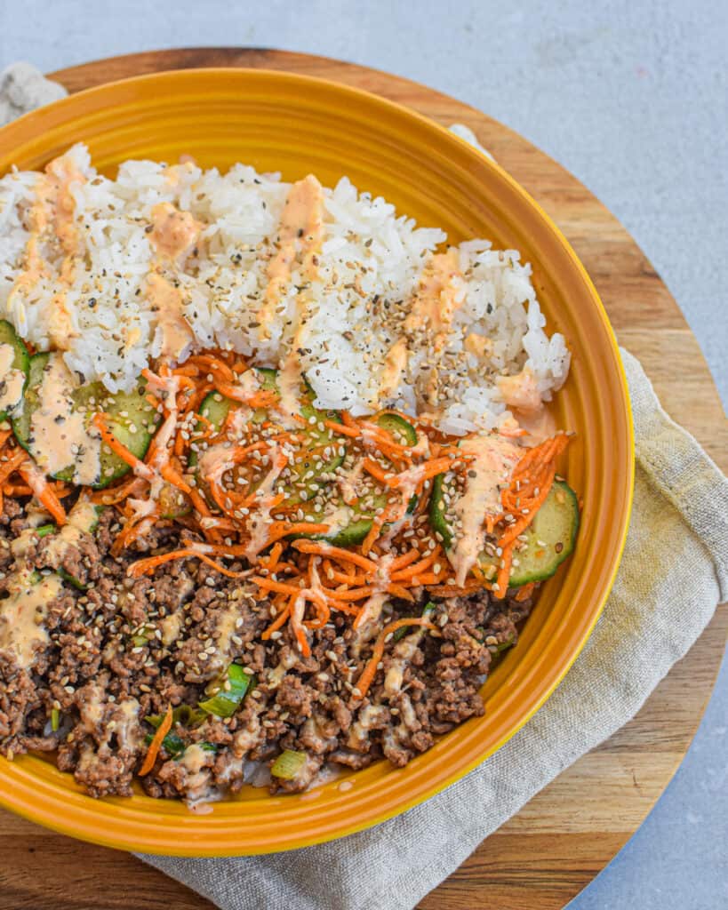 Koreansk ris-bowl