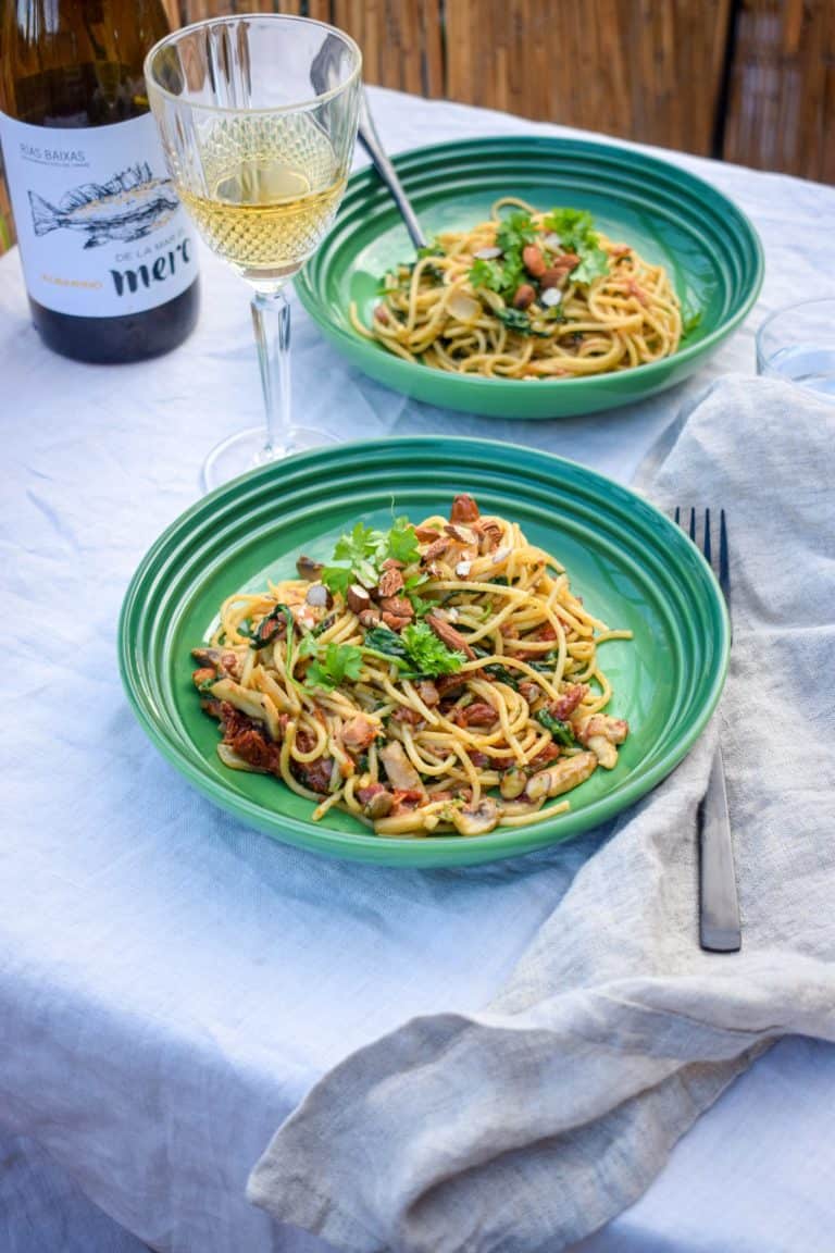 Efterårspasta med gorgonzola