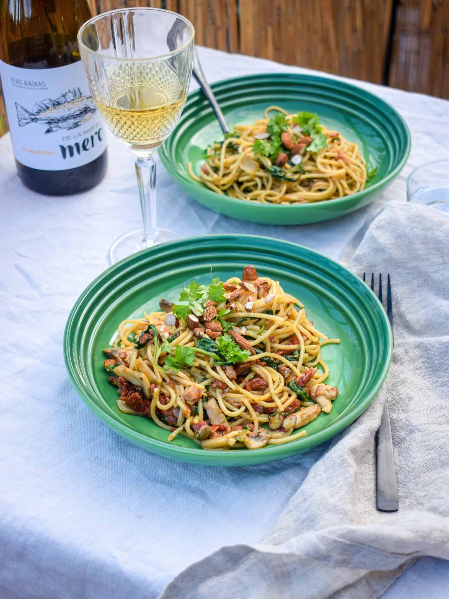 Efterårspasta med gorgonzola