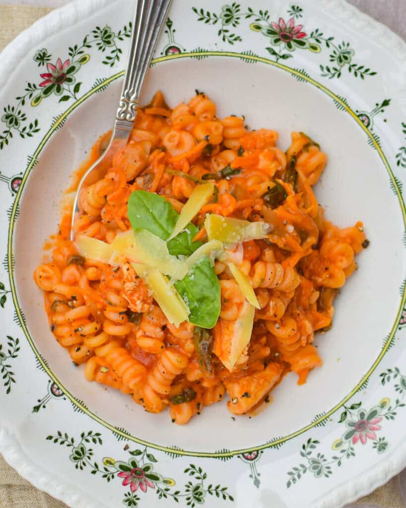 one pot pasta med kylling
