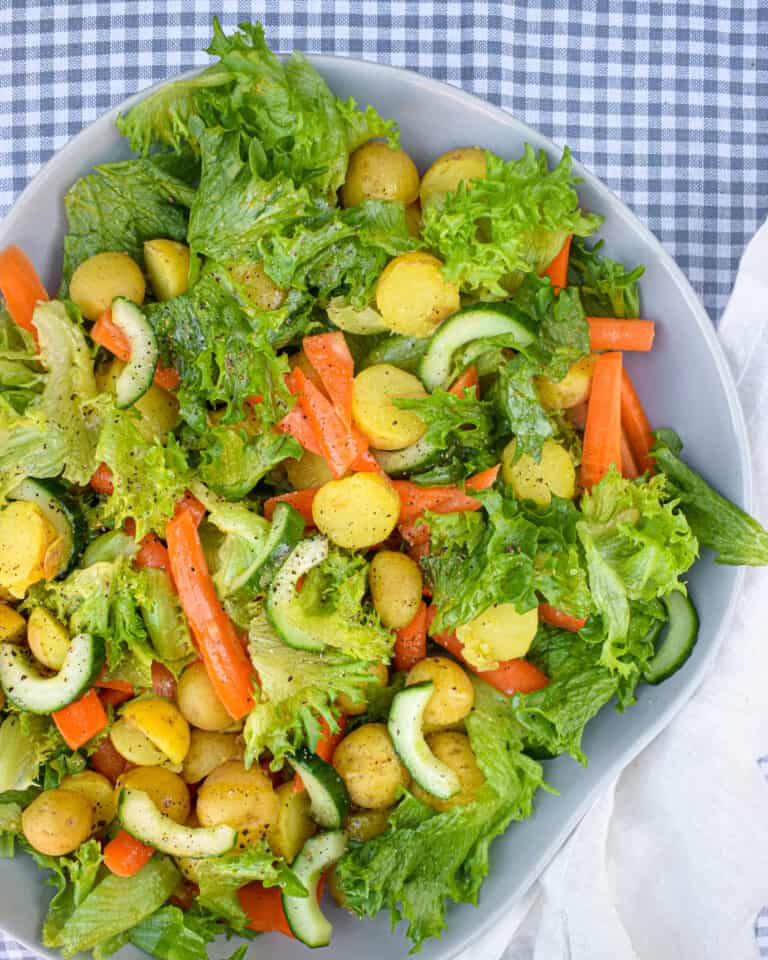 nem kartoffelsalat med vinaigrette