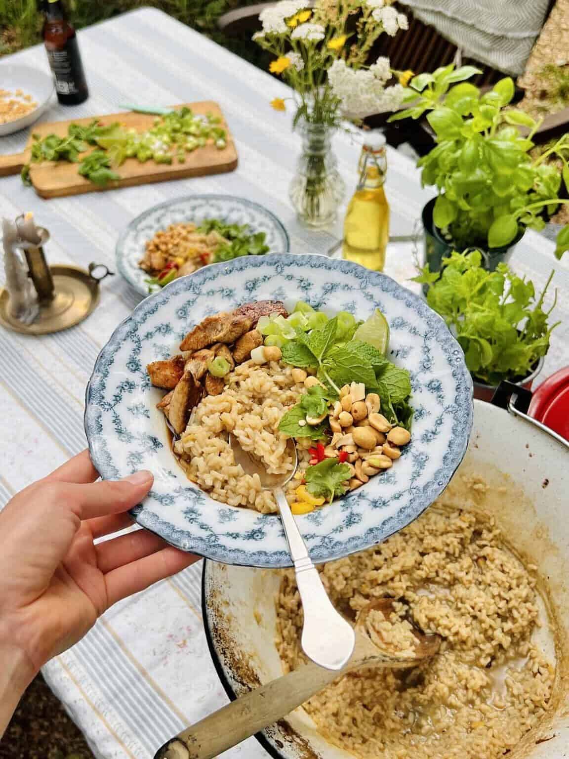 chicken congee