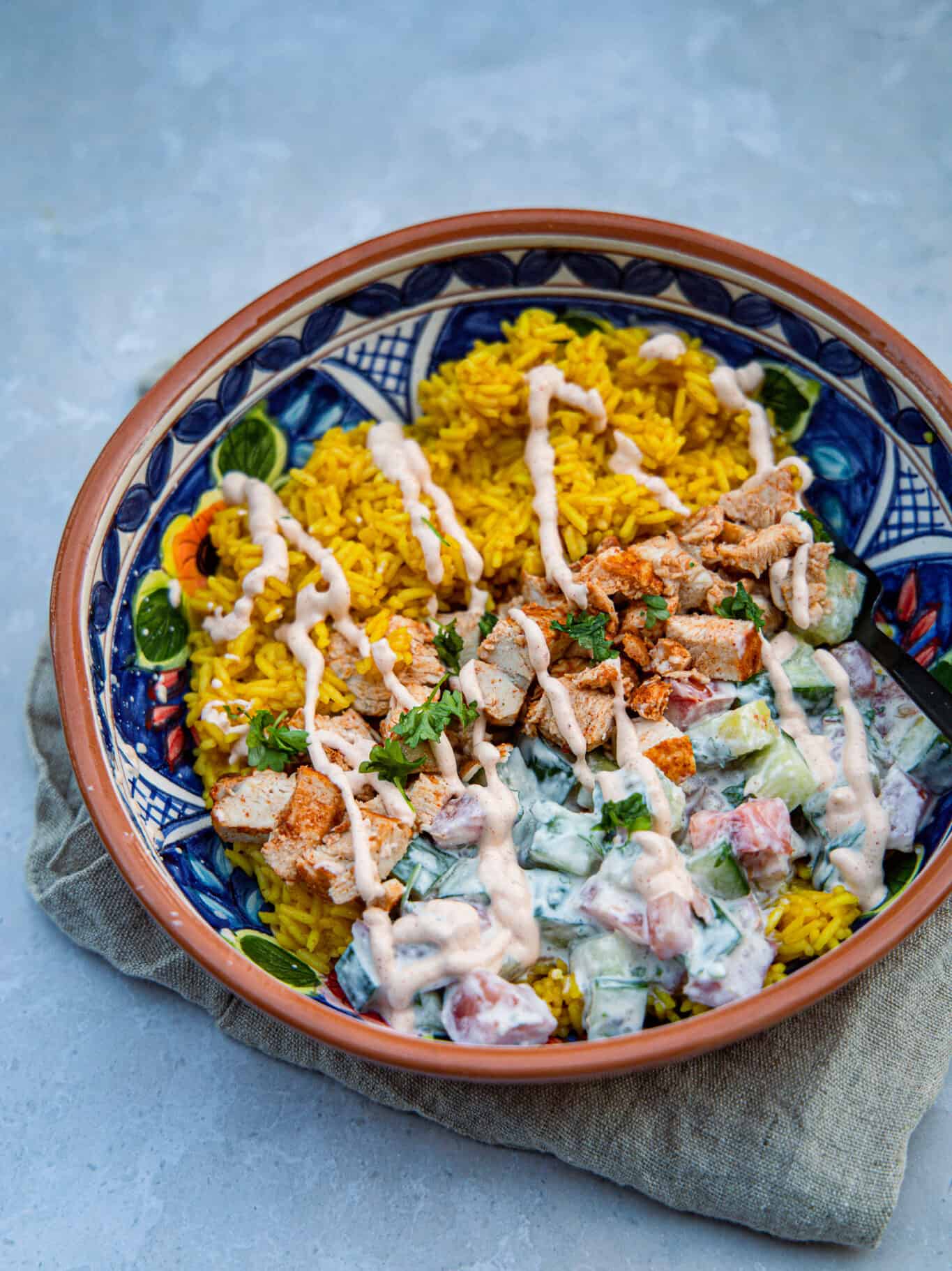 Shawarma Chicken Bowl