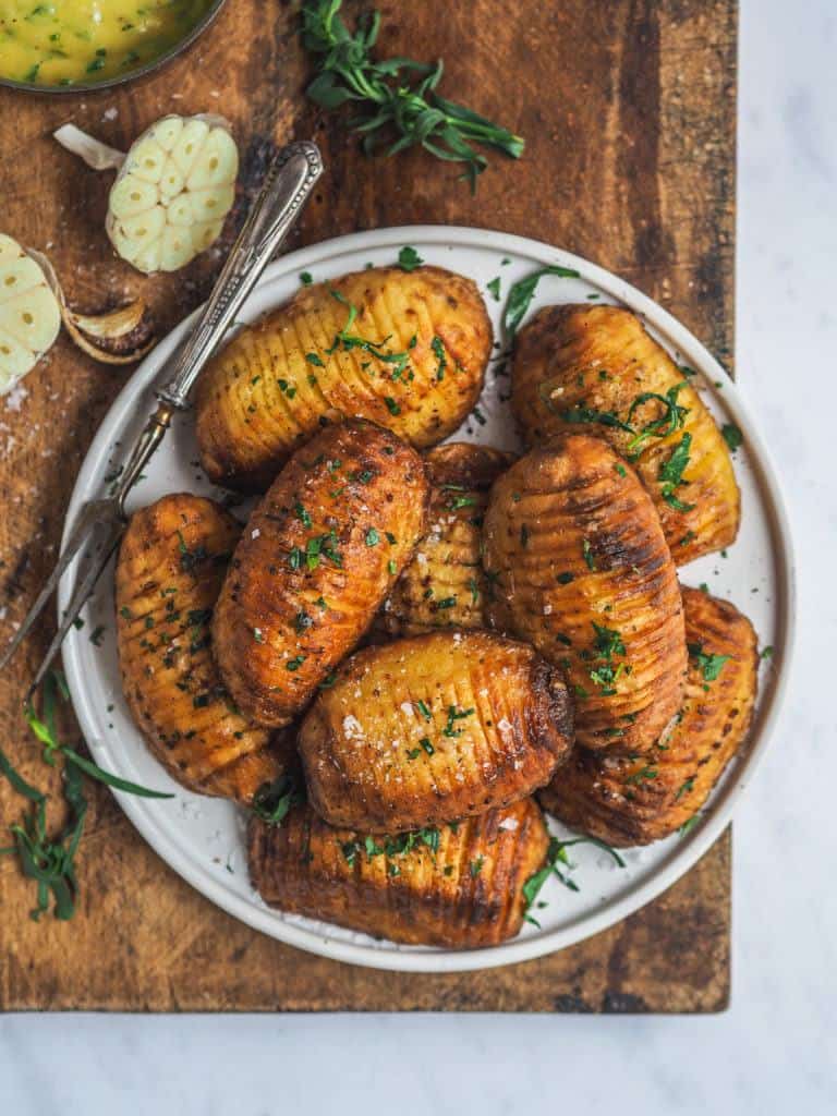 Hasselback kartofler